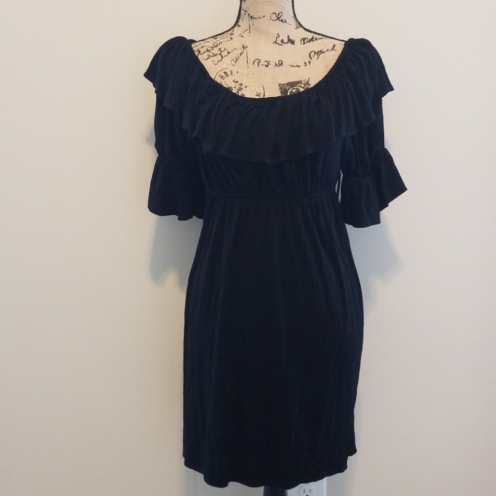 Casual Black Dress